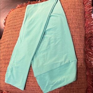 LulaRoe One Size leggings, NEW, solid seafoam green, One Size fits sizes 2-10